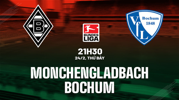 Monchengladbach vs Bochum 21h30 ngày 24/2 (Bundesliga 2023/24) Trước khi Bundesliga 2023/24 khởi tranh, cái tên Monchengladbach gần như không tồn tại trong danh sách ứng viên rớt hạng của nhiều dự doán chuyên môn bởi thực lực trên trung bình và 12 mùa trước đó bét nhất cũng phải đứng hạng 10 chung cuộc. Thế nhưng cho đến lúc này, Monchengladbach ít nhiều cảm nhận được hiểm nguy đang rình rập họ. Hãy đến 33WIN cá cược bóng đá để biết thêm thôgn tin nhé .