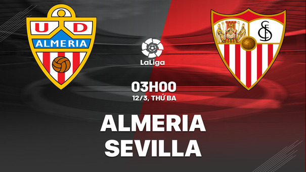 Almeria vs Sevilla 3h00 ngày 12/3 (La Liga 2023/24) Cứ mỗi vòng đấu trôi qua, hy vọng của các CĐV Almeria về khả năng đội nhà trụ hạng thành công lại thêm teo tóp, chuẩn bị đến mức hoàn toàn cạn kiệt. Nguyên nhân chủ yếu tất nhiên xuất phát từ chính chuyên môn tệ hại ngoài sức tưởng tượng của đội bóng xứ Andalusia. Hãy đến 33WIN cá cược bóng đá để biết thêm thông tin nhé .