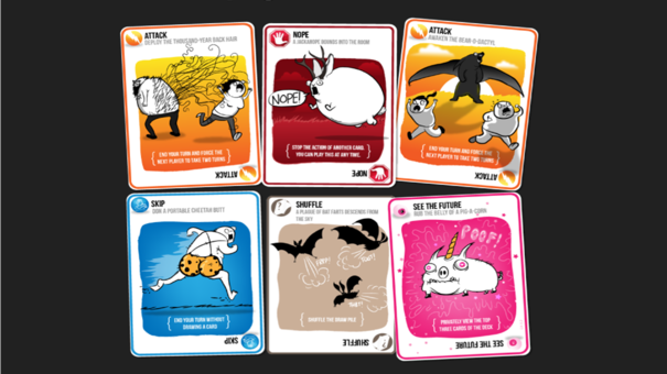 Mèo nổ có tên là – Exploding Kittens đây là hình thức chơi thẻ bài do Elan Lee và Matthew Inman từ website truyện tranh The Oatmeal sáng tạo cùng với Shane Small. Trước kai trò này là dự án của trang web Kickstarter cùng với mục đích là sẽ thu về 10.000$ Mỹ bắt nguồn từ nguồn kêu gọi vốn. Cho tới tháng 7 năm 2015, thì trò chơi mèo nổ này chính thức được xuất bản bởi nhà phát hành The Oatmeal. Hãy đến 33WIN game bài 3D trực tuyến để biết thêm thông tin nhé .