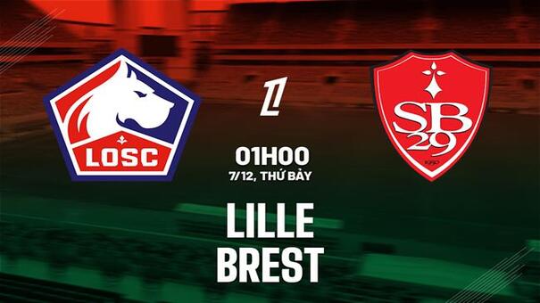 Nhận định Lille vs Brest (01h00 ngày 7/12): Áp sát top 3. Hãy đến 33WIN cá cược bóng đá .